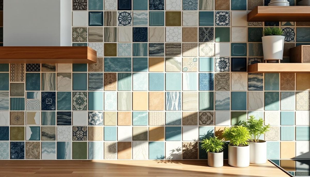 Choosing the right colours for kitchen tiles