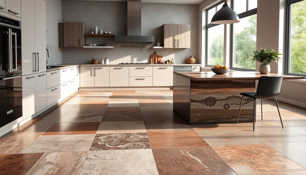 tile durability in kitchen flooring